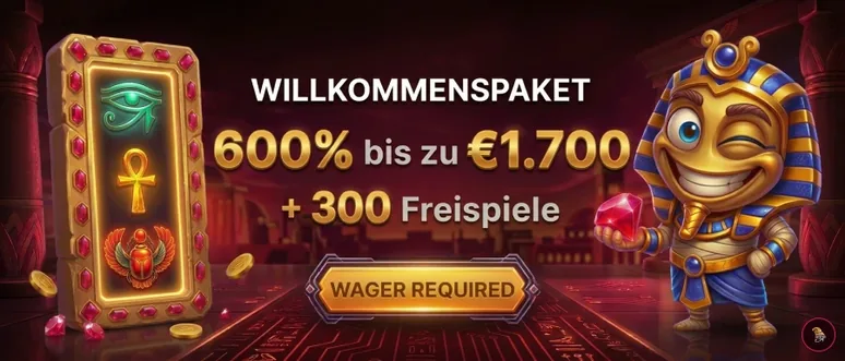 Willkommensbonus bei Horus Casino