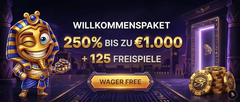 Willkommensbonus bei Horus Casino