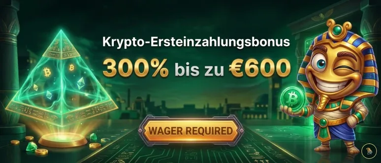 Krypto-Aktion bei Horus Casino